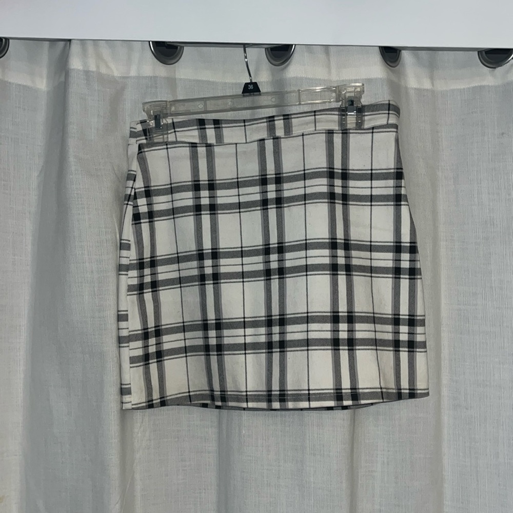 Black and white skirt